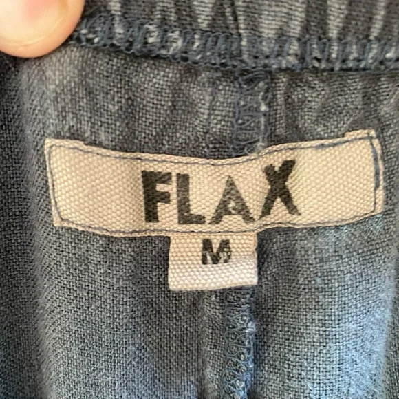 Flax Gray Wide Leg Pants - Picture 4 of 9